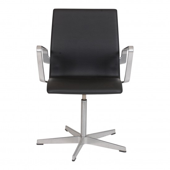 Buy Arne Jacobsen Oxford chair black leather CPH Classic